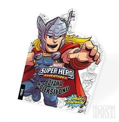 Thor Marvel S per Kahramanlar Boyama Koleksiyonu